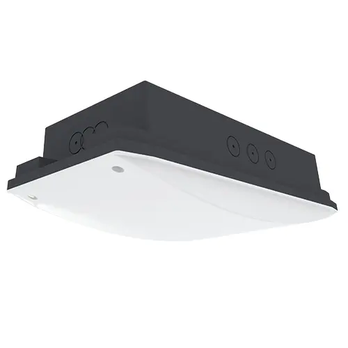 Napton High Output Emergency Bulkhead 6W 6500K IP65 Black NM 