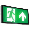 Redbrook Emergency Exit Box 3.5W 6500K Black E-SEL3 Emergency