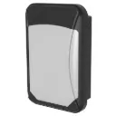 Hurworth Mini Wallpack 12W 3CCT Black IP65 Emergency