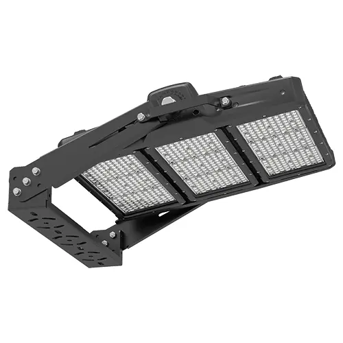 Carsington Plus Sports Flooodlight 1650W 5000K IP66 Black 25x130D (200-415V Control Gear Included)