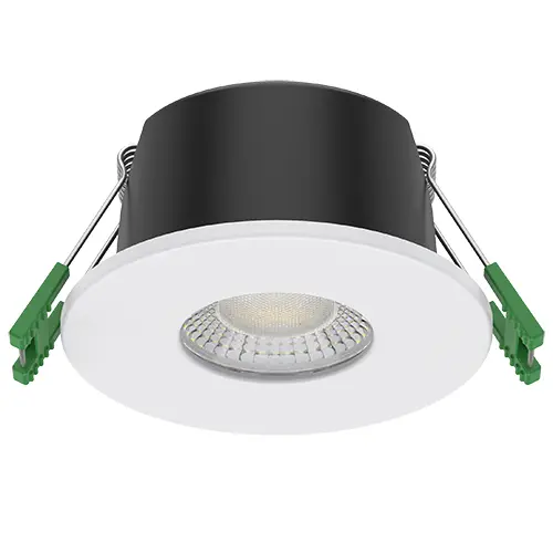 Avon Fire Rated Downlight 4W/6W 4CCT IP65 White RAL9016 60D