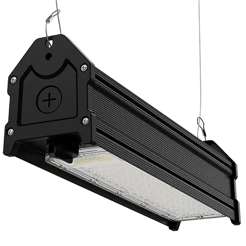 Netherton Plus High Bay 60W/80W/100W 5000K IP65 Black Plug & Play 90/70D 