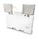 Lumiwave Calypso Twin-Spot 4W 450Lm 6500K White IP65 Non-Maintained 