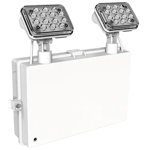 [430951-WH] Draycote Emergency Twin Spot 4W 6500K IP65 White E-SEL3 Emergency