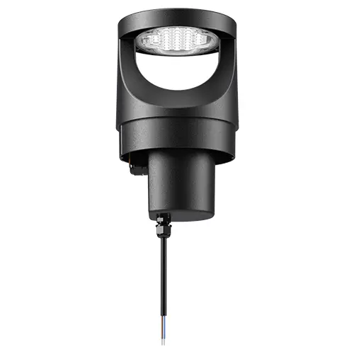 [431137] Leighton Bollard 7W/11W/16W/24W 4000K Black IP66 