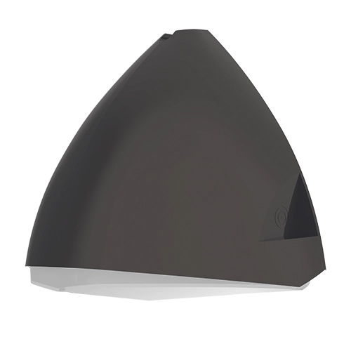 [430698-M3-DD] Hawkridge Wall Pack 18W/28W 3CCT Black Emergency Photocell