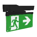 Fontburn-Emergency-Exit-Sign-LED-Flag-black.webp