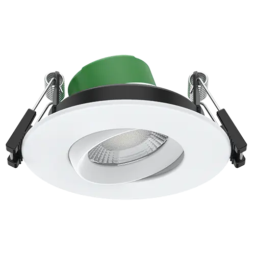 Avon Pro Fire Rated 360° Gimbal Downlight 4W/6W 4CCT IP54 White 60D