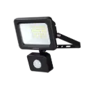 Melbury Floodlight 20W 4000K IP65 Black PIR