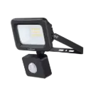 Melbury Floodlight 10W 4000K IP65 Black PIR