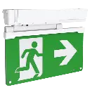 Fontburn Emergency Exit Sign 2.5W 6500K White E-SEL3 Emergency