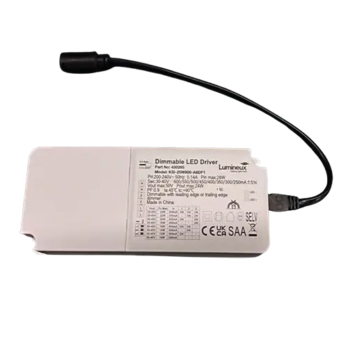 LED Triac Dimmable Driver 18W-32W DC30-40V 200-240V Flicker Free