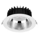 Eyebrook Lens Downlight 6" 25W 4000K IP54 White UGR Semi-Specular 60D