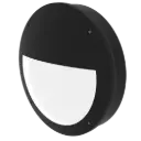 Hollingworth Diecast Eyelid Bulkhead 12W/16W/18W 3CCT IP65 Black Plug & Play