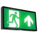 Redbrook Emergency Exit Box 3.5W 6500K Black E-SEL3 Emergency