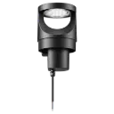 Leighton Bollard 7W/11W/16W/24W 4000K Black IP66 