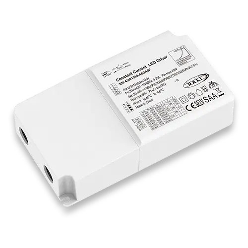 LED Multi Dimmable Driver 8W-22W (Push Dim, 1-10V & DALI2) DC30-40V 200-550mA 200-240V Flicker Free