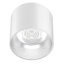 Eyebrook Surface Downlight 4" 15W 4000K IP54 White Semi-Specular 60D