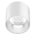 Eyebrook Surface Downlight 4" 15W 4000K IP54 White Semi-Specular 60D