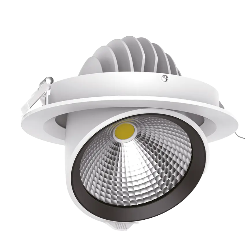 Eldwick Retail Downlight 4" 45W 4000K White 24D