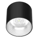 Eyebrook Surface Downlight 4" 15W 4000K IP54 Black Semi-Specular 60D