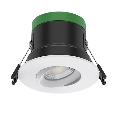truSmart Clifton Fire Rated Commercial Downlight 8W Tunable IP65 Black 60D