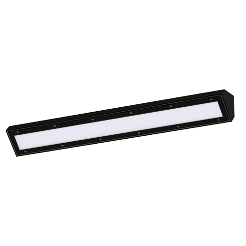 Torside Anti-Vandal Cornice Wall Light 12W/14W/17W/20W 4000K IP65 Black