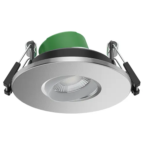 [430863] Avon Pro Fire Rated 360° Gimbal Downlight 4W/6W 4CCT IP54 Chrome 60D