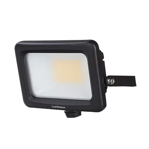 [431377] Melbury Plus Floodlight 20W 4000K IP65 Black Plug & Play 