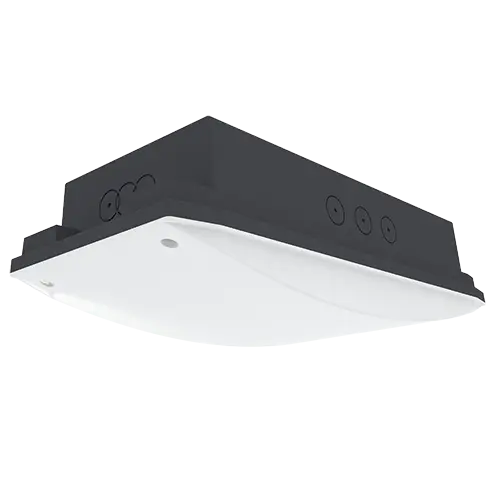 [430702] Napton High Output Emergency Bulkhead 6W 6500K IP65 Black NM 