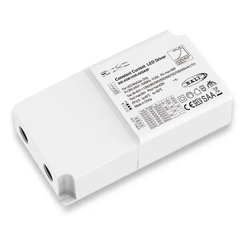 [430269] LED Multi Dimmable Driver 24W-42W (Push Dim, 1-10V & DALI2) DC30-40V 600-1050mA 200-240V Flicker Free