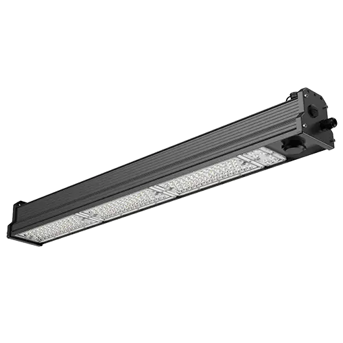[431182-90] Netherton Linear High Bay 120W 5000K IP65 Black Plug & Play 50x90D 