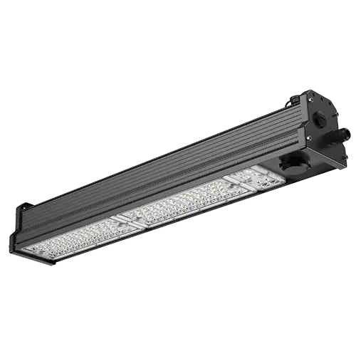 [431181-90] Netherton Linear High Bay 80W 5000K IP65 Black Plug & Play 50x90D 