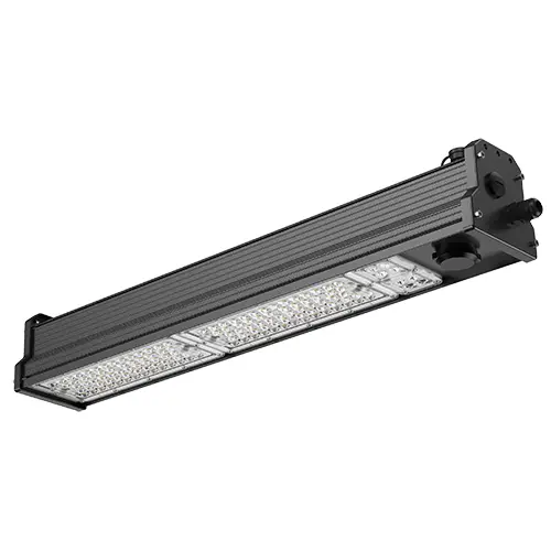 [431181-90] Netherton Linear High Bay 80W 5000K IP65 Black Plug & Play 50x90D 