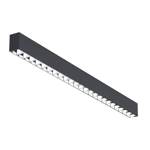 [430271-BL] Ashworth Linear Louver Down 1500mm 42W 4000K Black