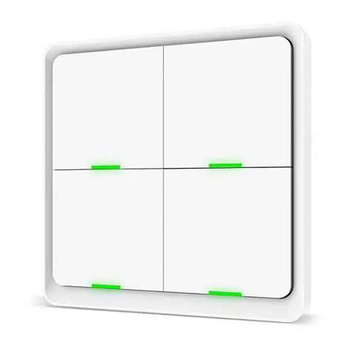 [440019] truSmart 4 Button Scene Switch Battery Version SMB, Battery (CR2430) Not Included 