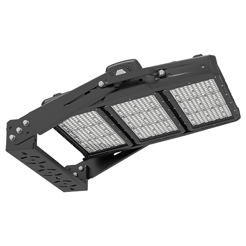 [431403-25-415V] Carsington Plus Sports Flooodlight 1650W 5000K IP66 Black 25x130D (200-415V Control Gear Included)