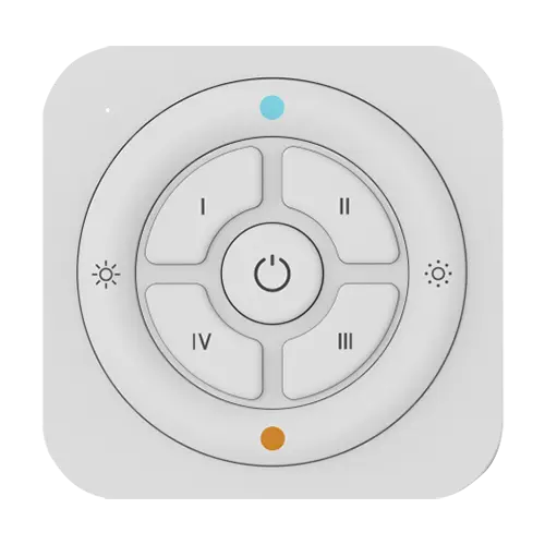 [440047] truSmart Blanco 9 Button Bluetooth Remote Controller White Battery